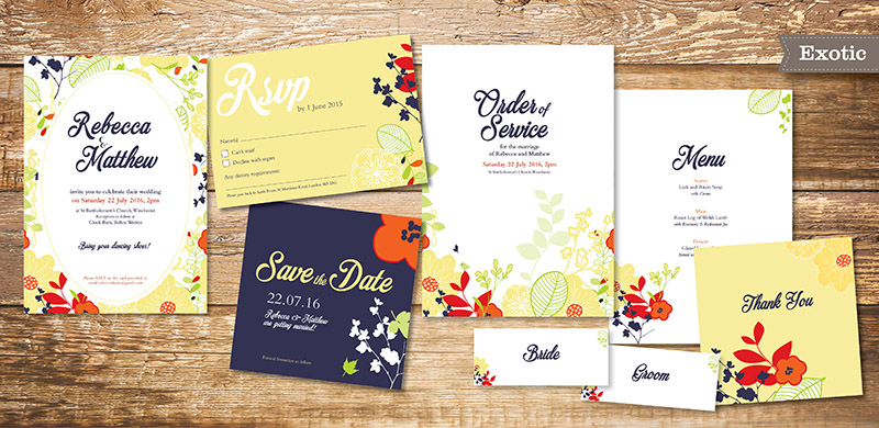 exotic-garden-wedding-invitation-set
