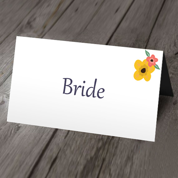 jolie wedding place card