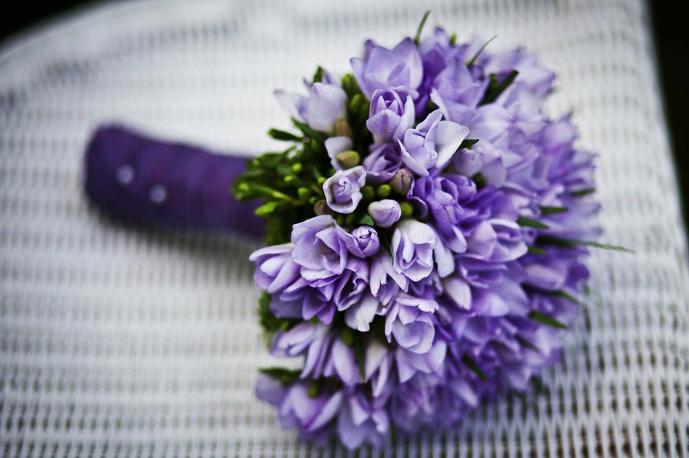 Purple-bouquet